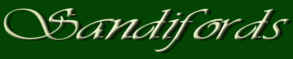 Sandifords of Rochdale, logo, quality gifts and objet d'art